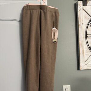 Nuee Fleece Leggings Heather Brown Large